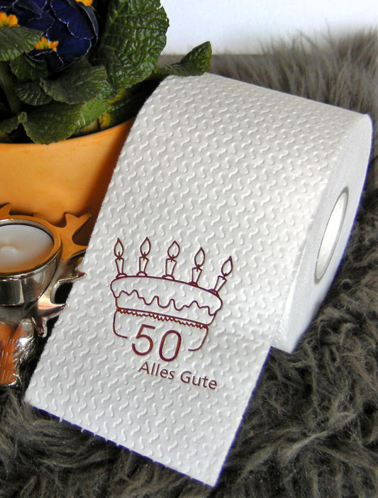 "50 Jahre" auf Weiß