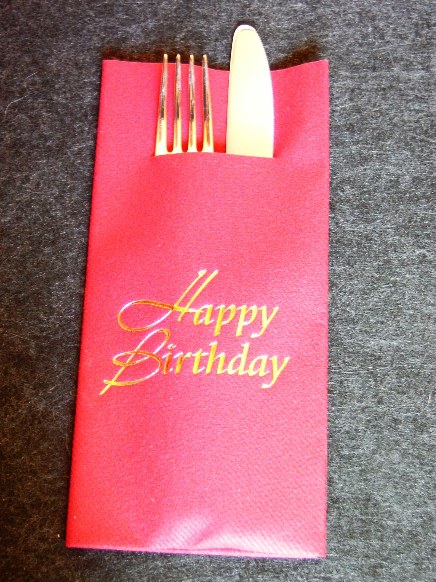 Pocket-Napkins "Happy Birthday"