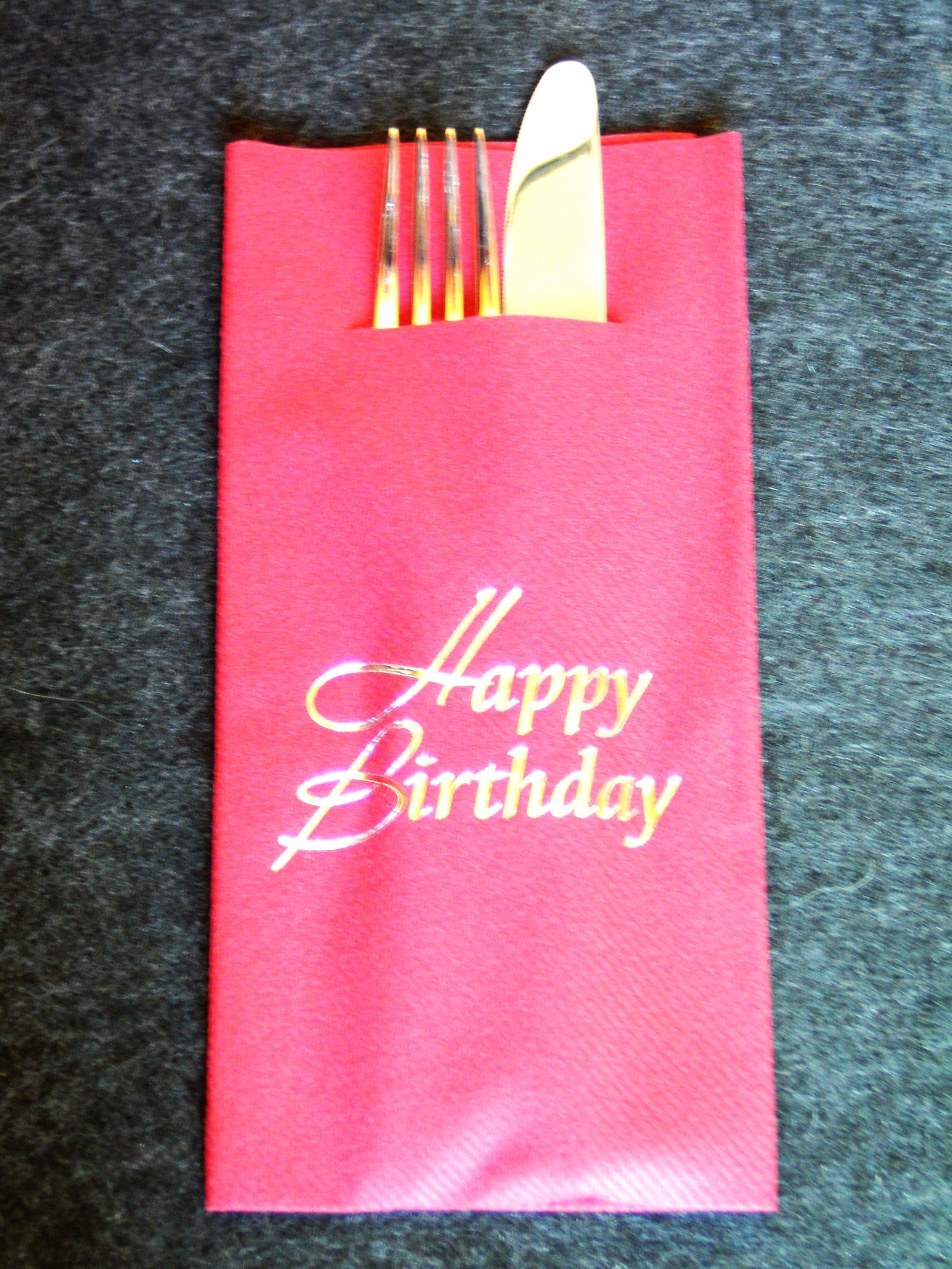 Pocket-Napkins "Happy Birthday"