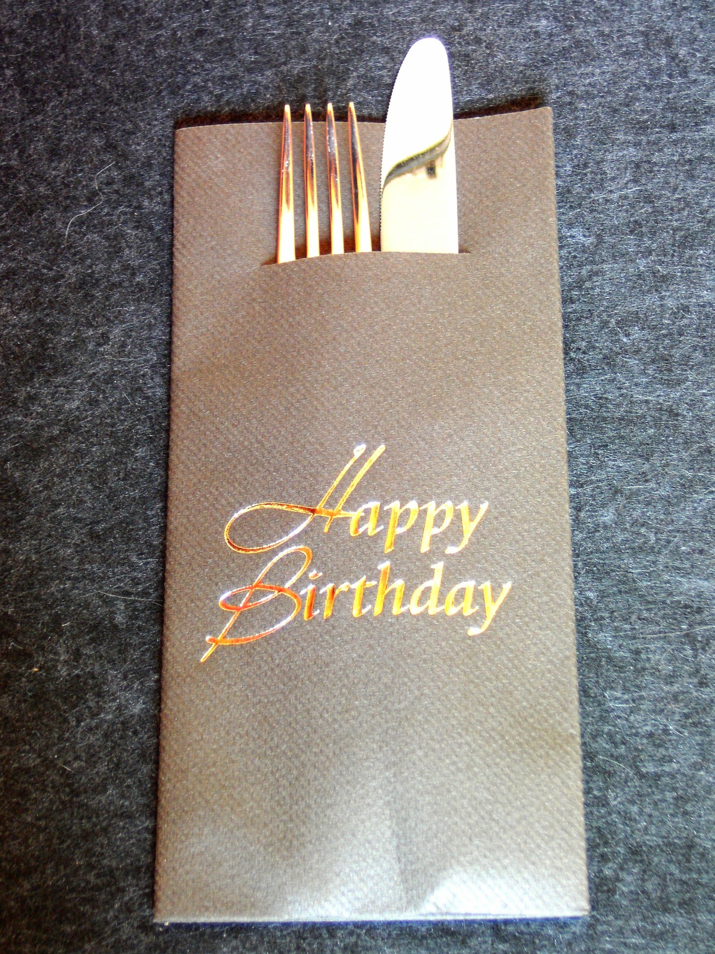 Pocket-Napkins "Happy Birthday"