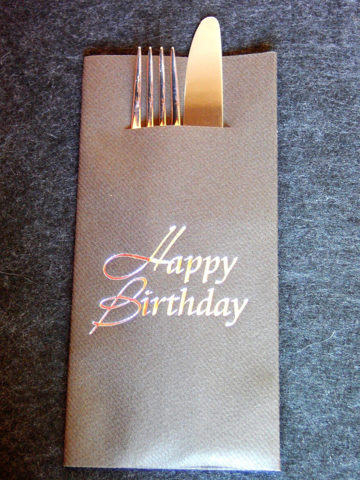 Pocket-Napkins "Happy Birthday"