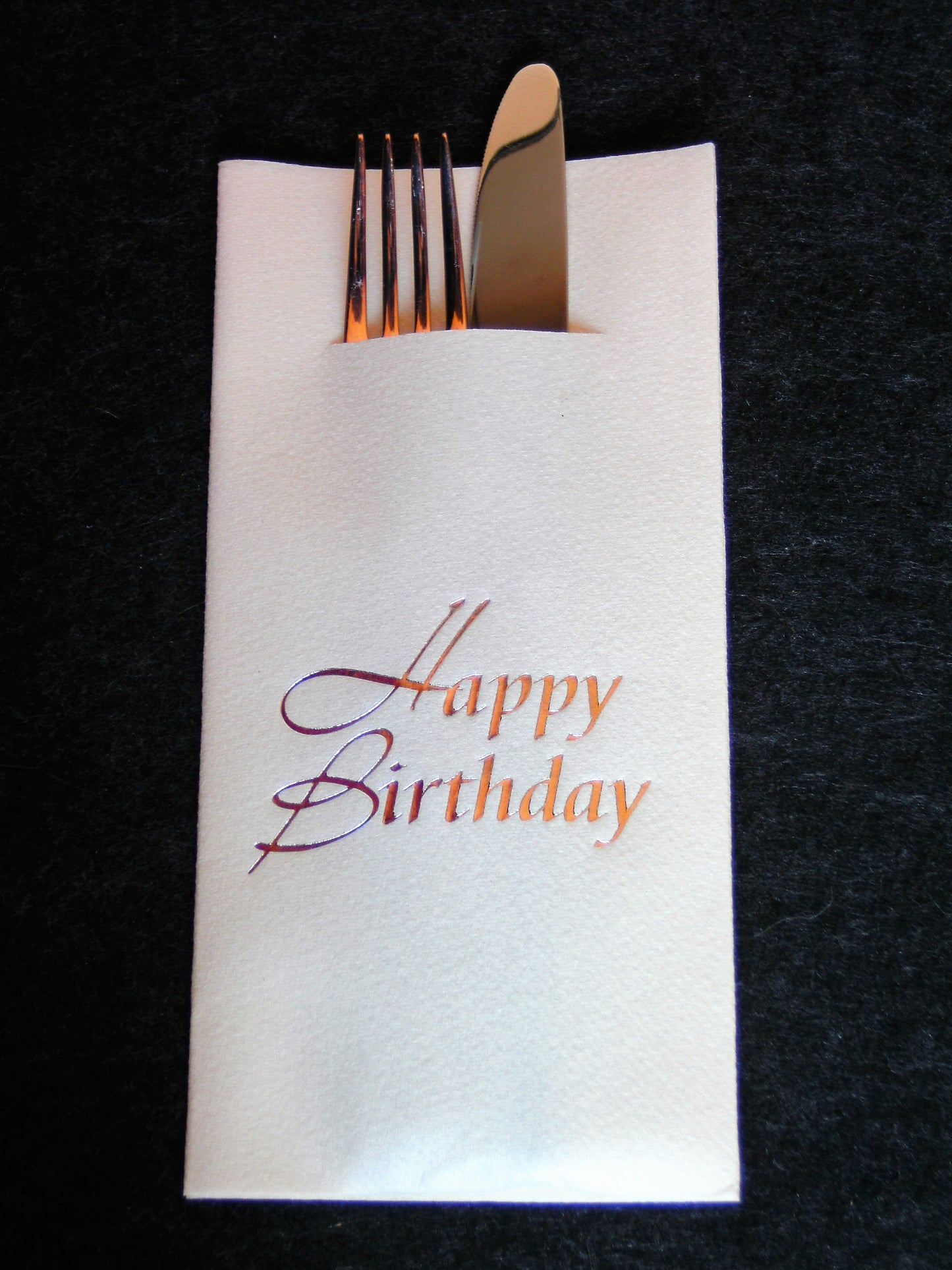 Pocket-Napkins "Happy Birthday"