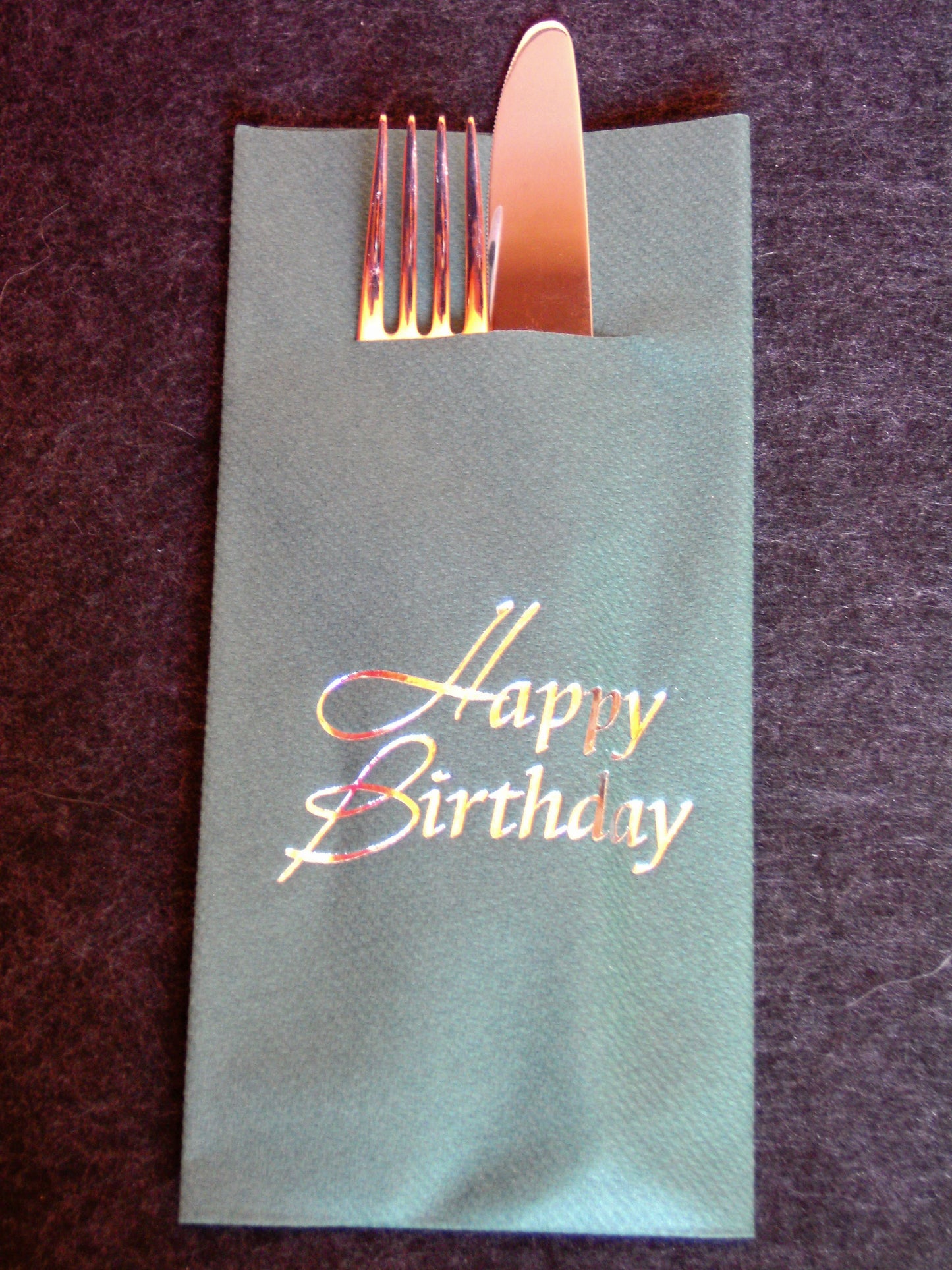 Pocket-Napkins "Happy Birthday"