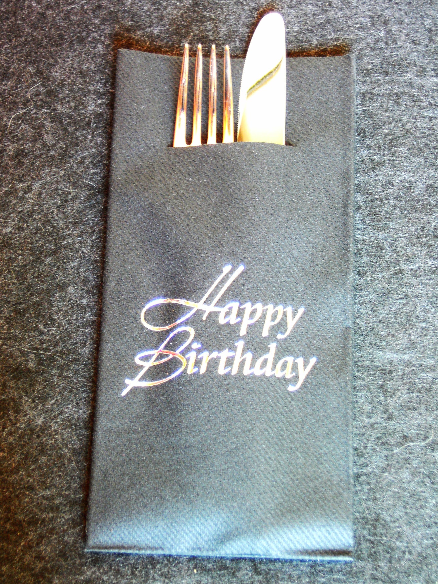 Pocket-Napkins "Happy Birthday"