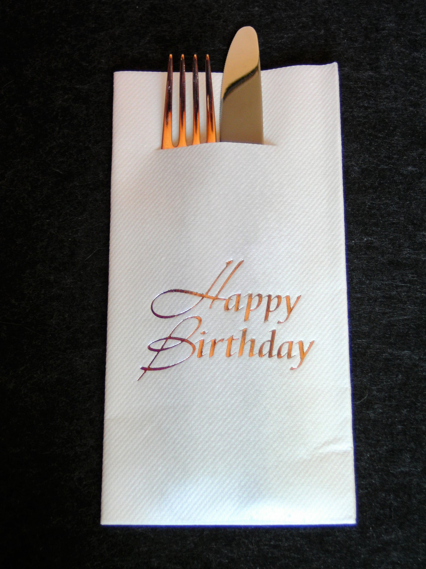 Pocket-Napkins "Happy Birthday"
