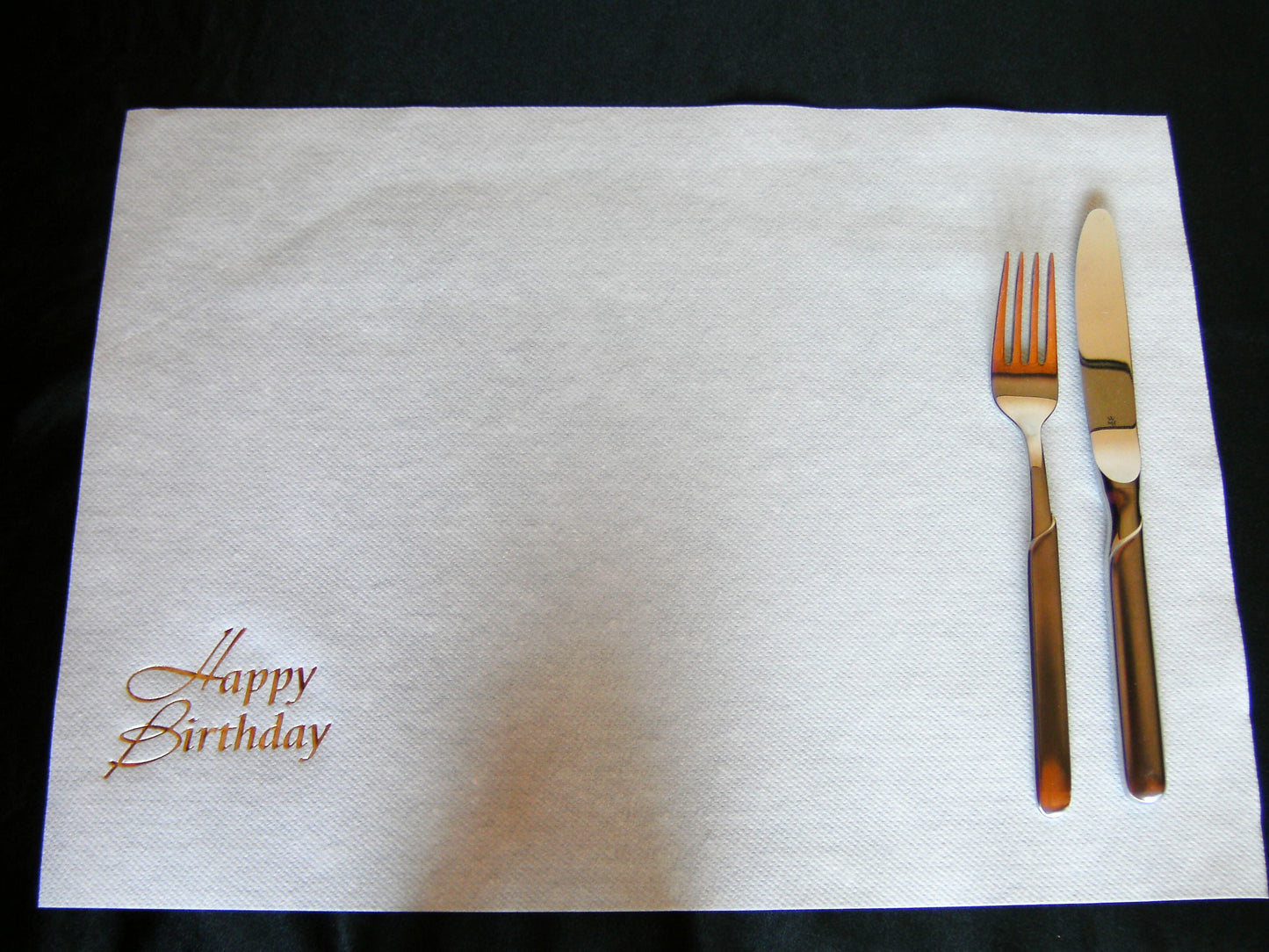 Embossed table SET