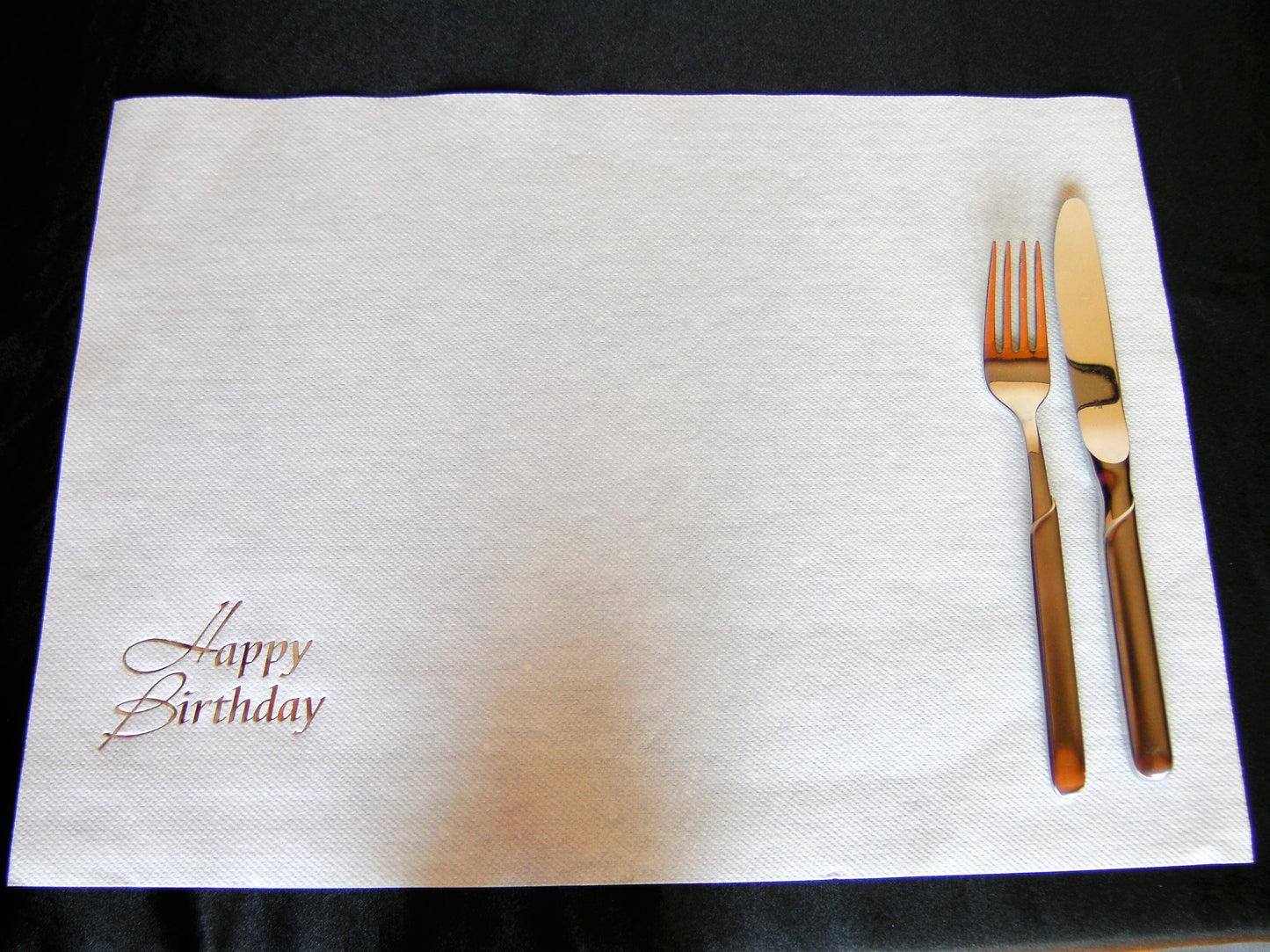 Embossed table SET