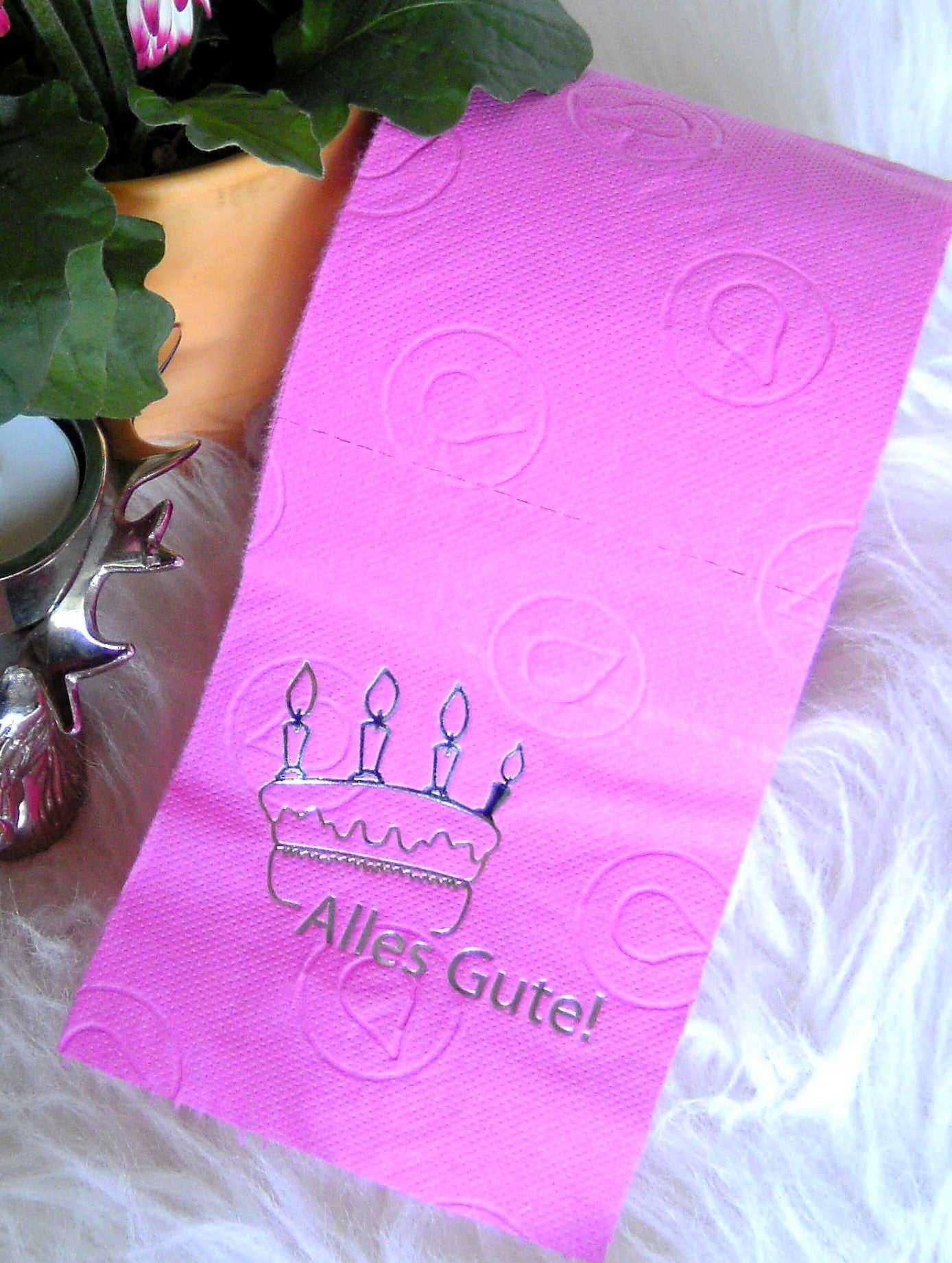 tissuedesign Die edle Rolle "Alles Gute"