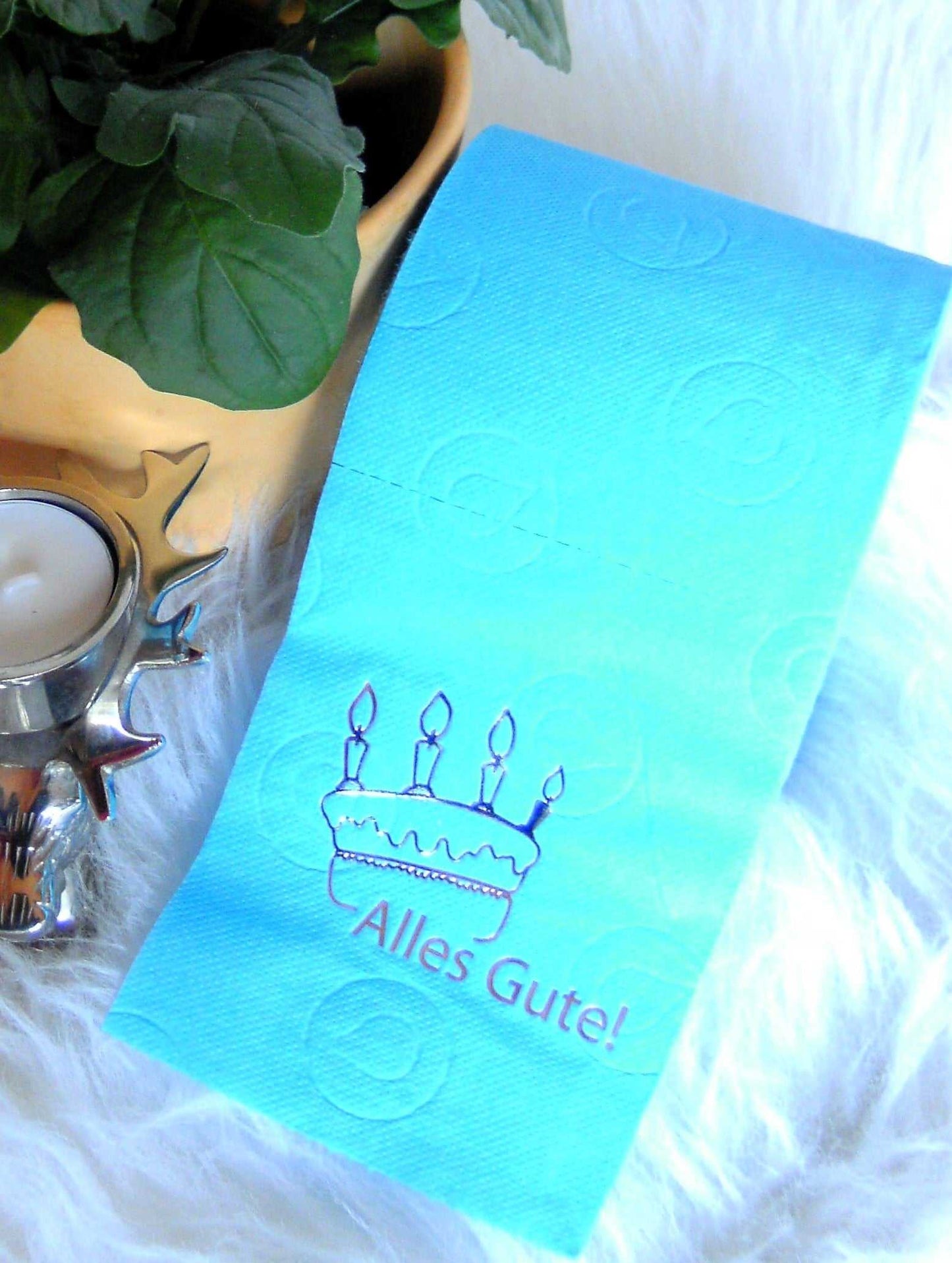 tissuedesign Die edle Rolle "Alles Gute"