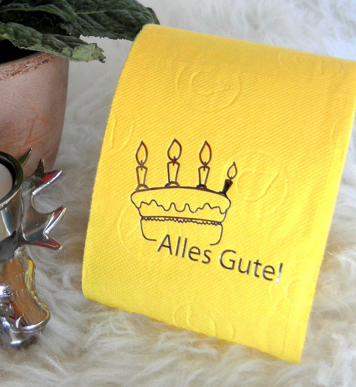 tissuedesign Die edle Rolle "Alles Gute"