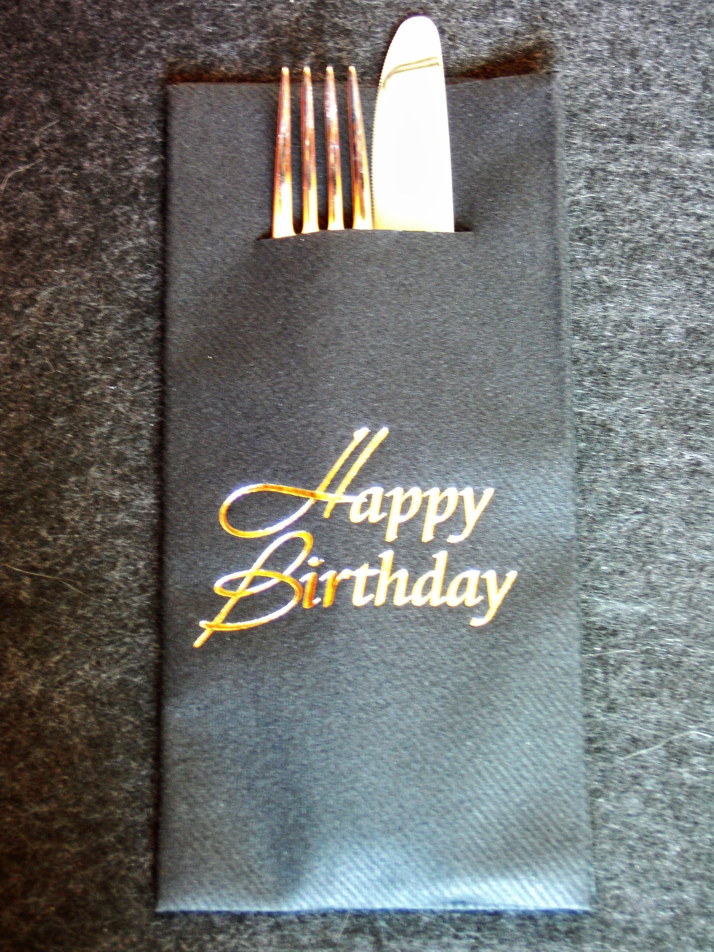 Pocket-Napkins "Happy Birthday"