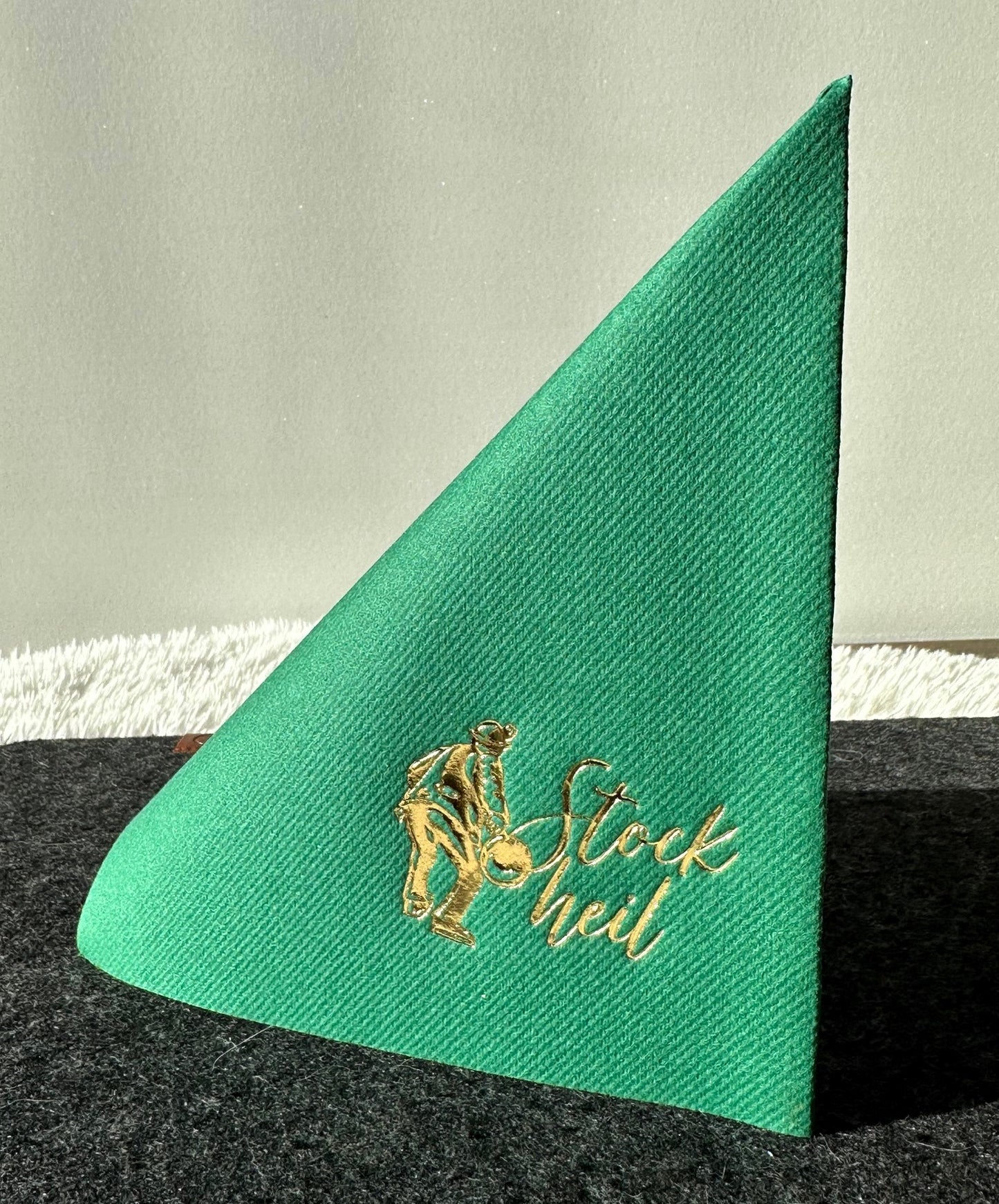 Servietten Eisschütz mit Stockheil