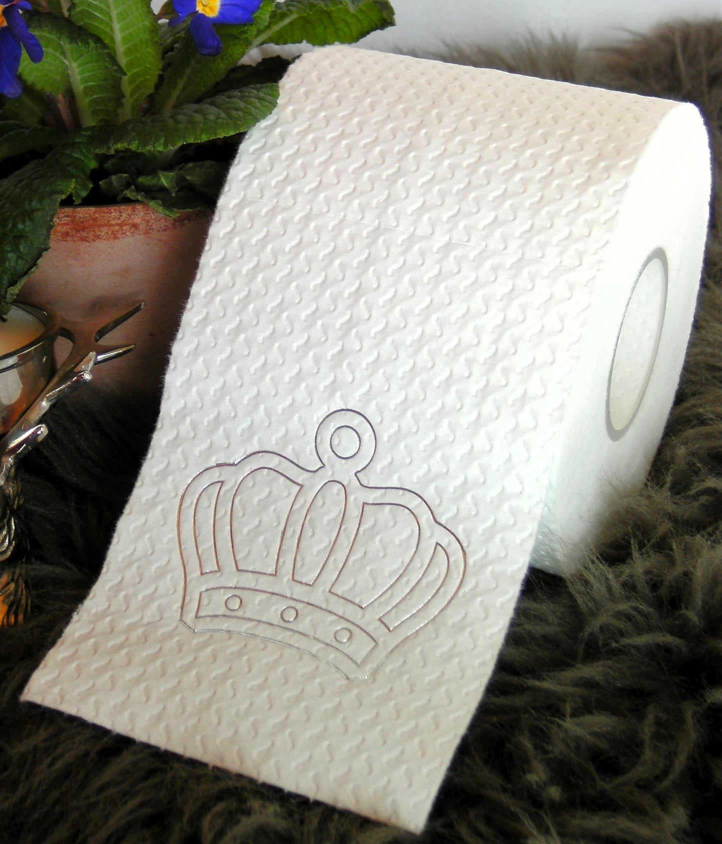 "Crown" on white