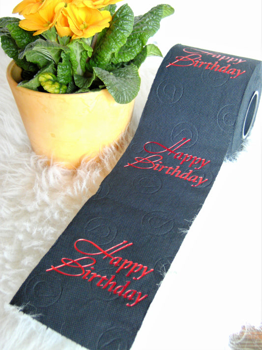 Special embossing “Happy Birthday”